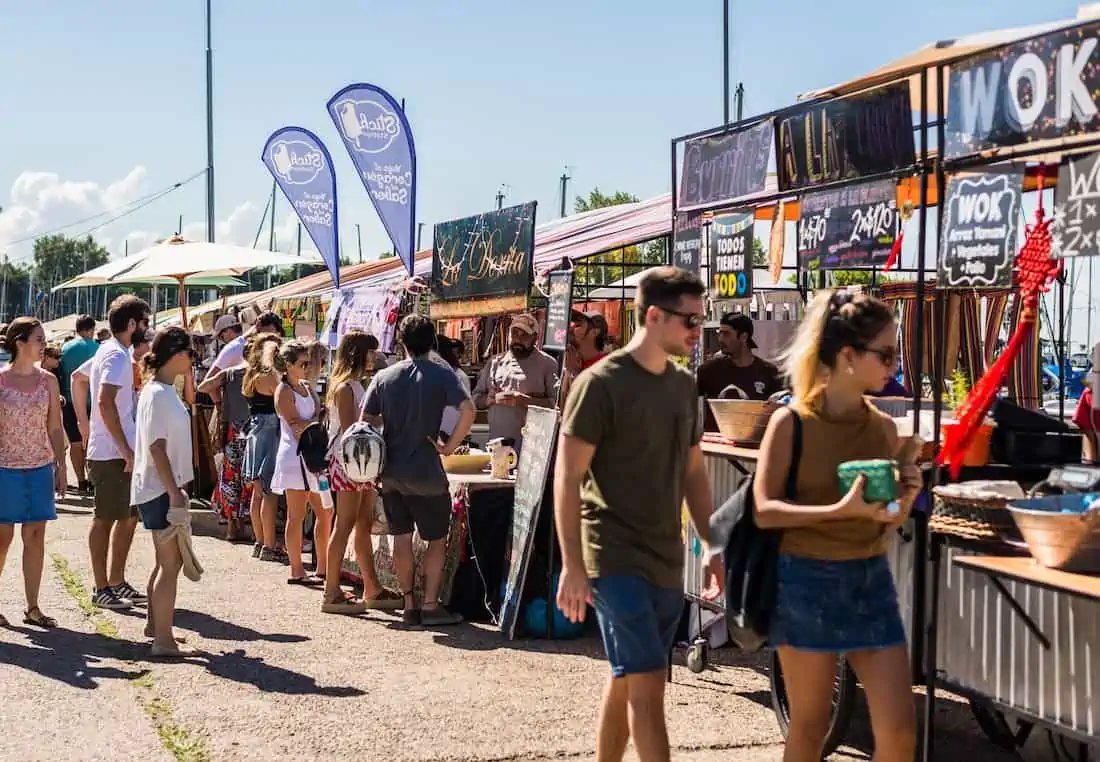 Outdoor market